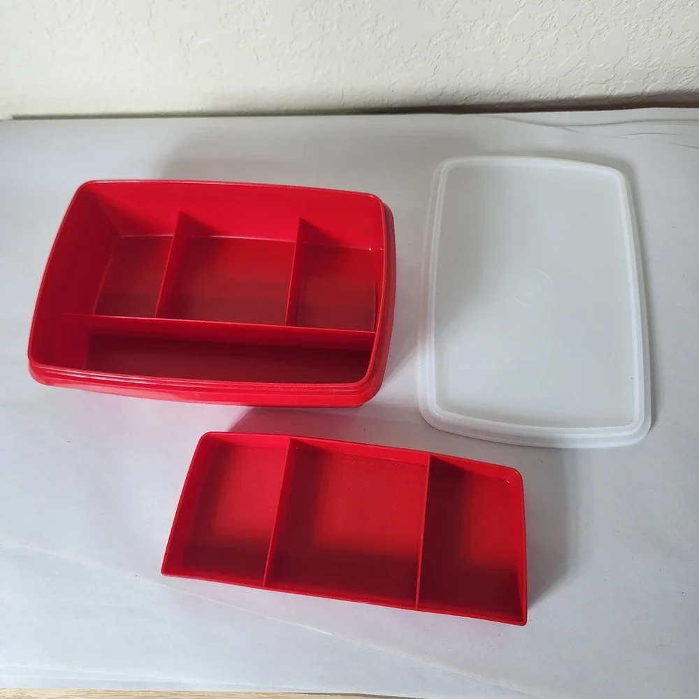 Tupperware compartment made